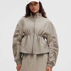 Lululemon Athletica Crinkle Nylon Cinch-able Jacket